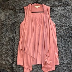 Suede  vest